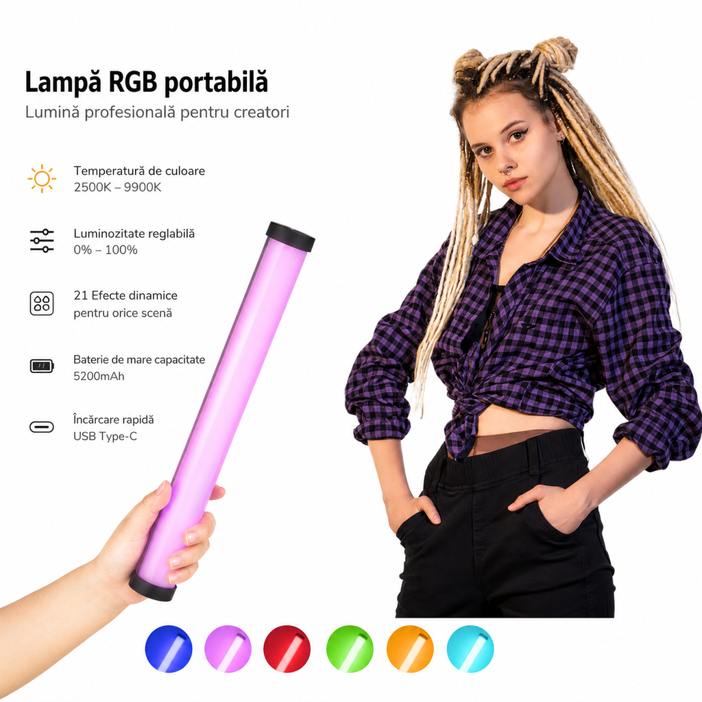 RGB Light Wand Pro