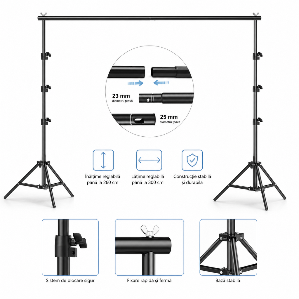 Set Creator Studio Foto-Video Profesional