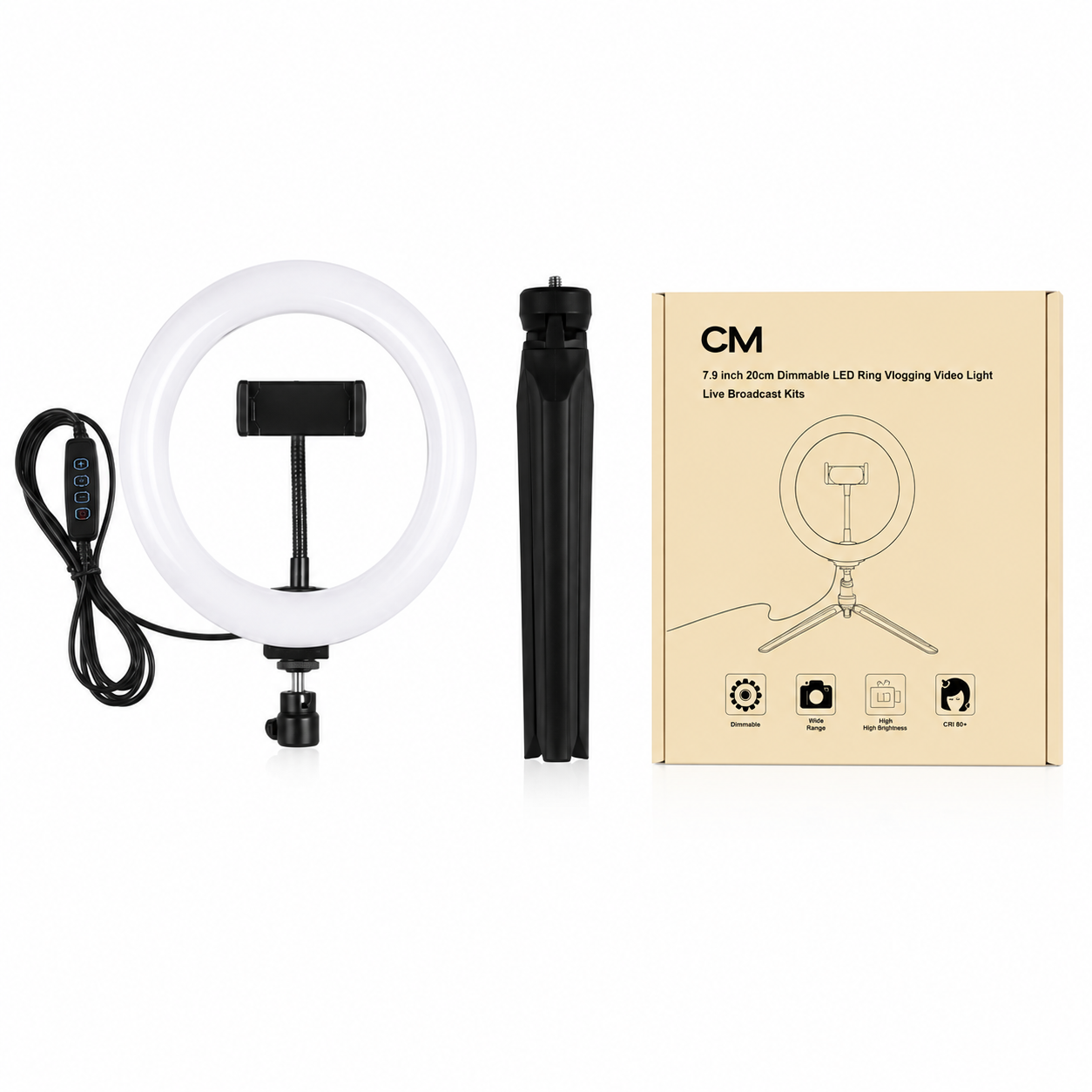 GlowLight Desk Ring Light